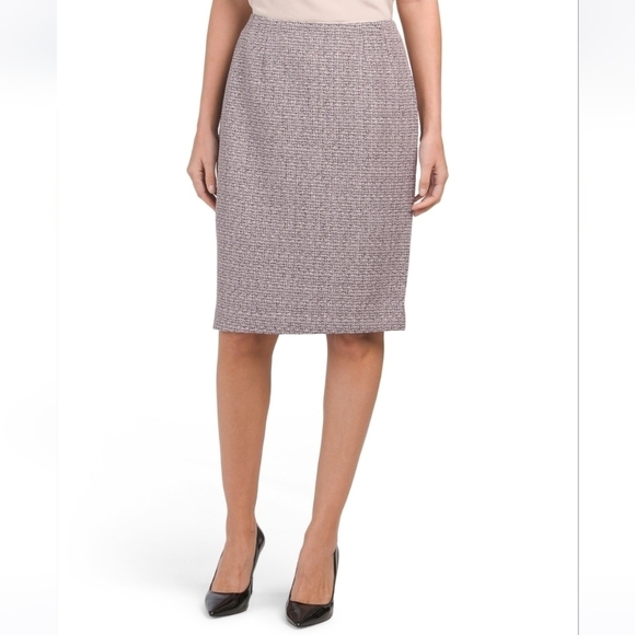Anne Klein Tweed Skirt - Picture 1 of 17
